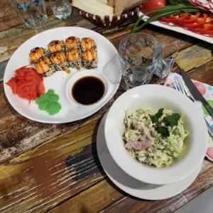 Кафе в бане "Водяной" в Немане